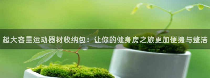 凯捷体育官方客服电话：超大容量运动器材收纳包：让你的健身房之